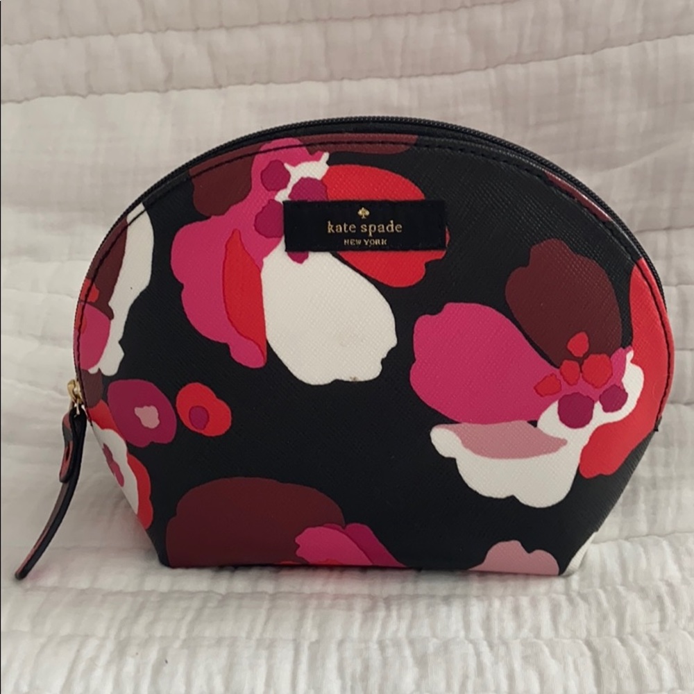 New Kate Spade Bag Tote Makeup Cosmetic Toiletry Laurel Way Keri NWT
